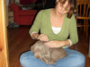 Freddie with Mum Rhian