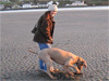 Dudley and Mum Tracey - Wales 09
