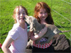 Poppy & Millie with puppy Poppy